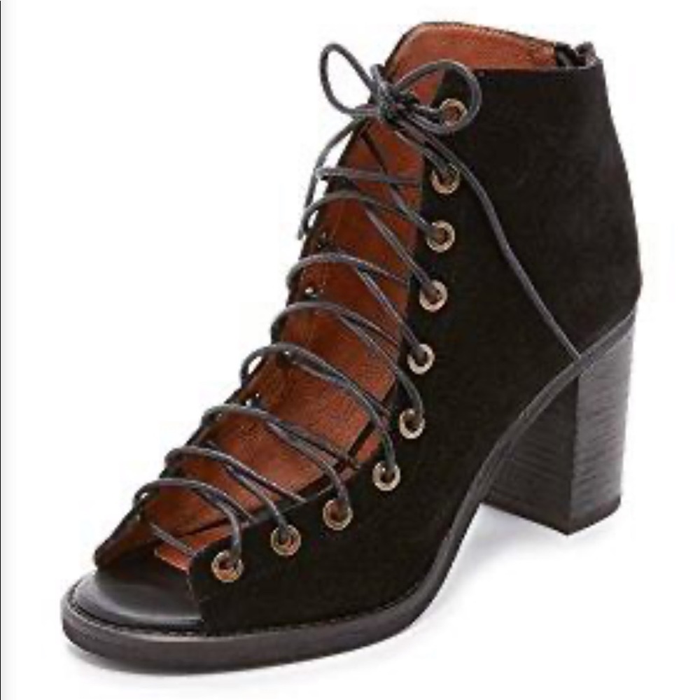 JEFFREY CAMPBELL Lace Up Heels Size 7